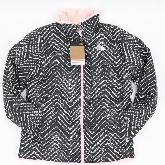 The North Face Youth 18 XL Girls Reversible Mossbud Jacket - Picture 3 of 13
